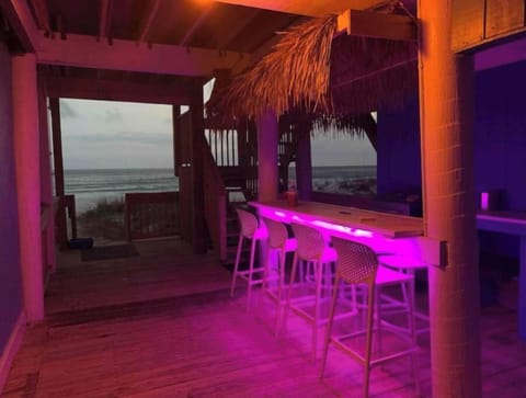 private tiki bar on the beach! doesn't get any better!