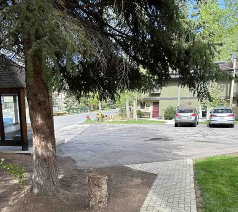 Parking by bus stop only