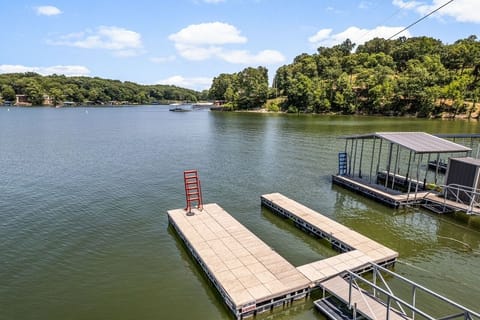 Private dock located less than 100 yards from the property.