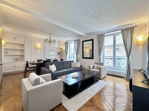 Perfect living room for families and friends, with TV and Wi-Fi 