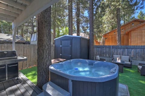 Outdoor spa 
