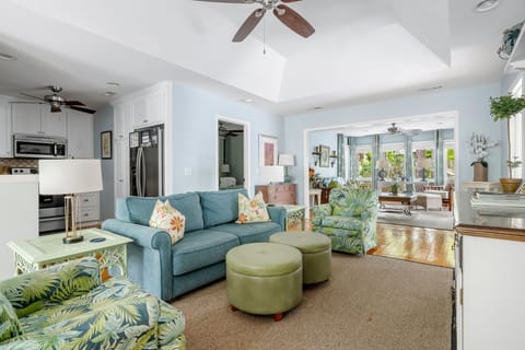 Living Room with Smart TV
