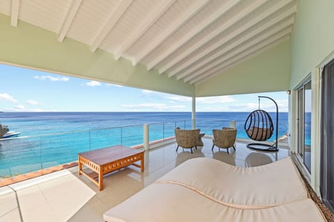 Exclusive Villa, 2 Bedrooms, Jetted Tub, Ocean View | Balcony view