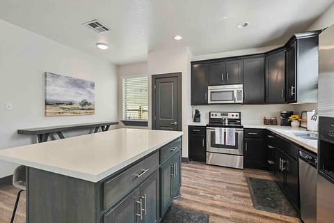 Fully stocked kitchen with everything you need to make meal from home