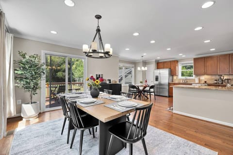 Enoy plenty of space with an open floor plan on the main level.