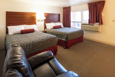 Basic Room, 2 Queen Beds, Non Smoking | Desk, laptop workspace, soundproofing, free WiFi