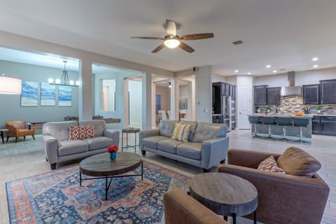 The home is well appointed with an open and spacious floor plan.