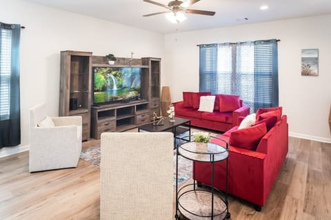 Spacious Living Room for Family & Friends