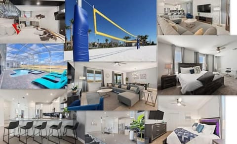 Collage of the Villa