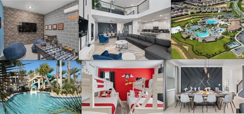 Collage Of The Villa