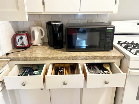 well equipped kitchen