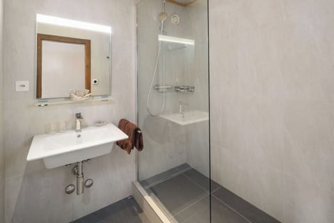 Standard Double Room | Bathroom | Deep soaking tub, rainfall showerhead, free toiletries, hair dryer