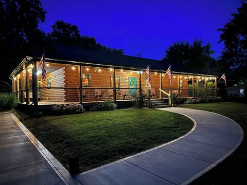 Large wrap-around front porch