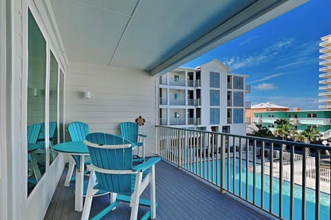 Welcome to Sea Glass #211 - Balcony Views of Pool