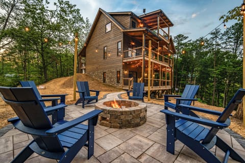 Fire Pit. After a long day of hiking through the GSMNP there's nothing better than sitting around a fire. 