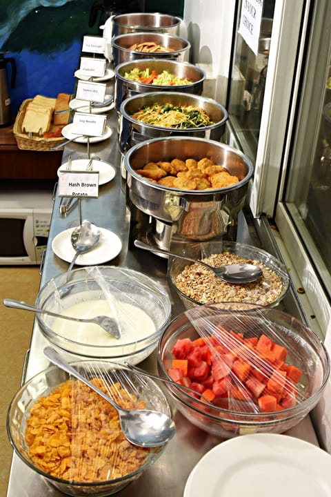 Breakfast buffet