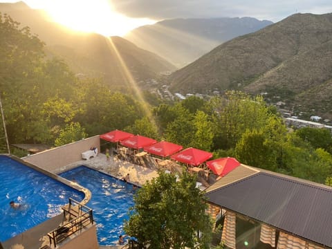 Indoor pool, 2 outdoor pools, sun loungers
