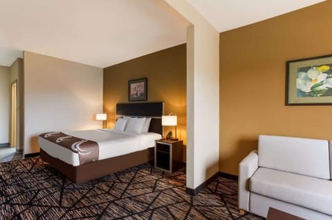 Suite, 1 King Bed, Non Smoking | Desk, iron/ironing board, free WiFi, bed sheets