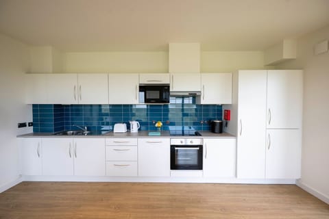 Shared fridge, microwave