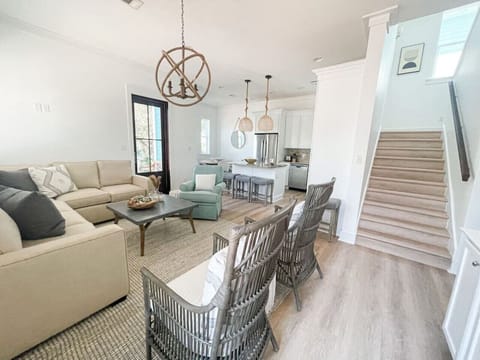 Living room Stairs to Second Floor