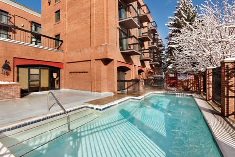 Outdoor heated pool