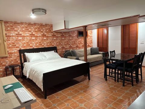 A Queen Size Bed for Two Persons and Also Queen Size Sofa Bed for Two Persons.