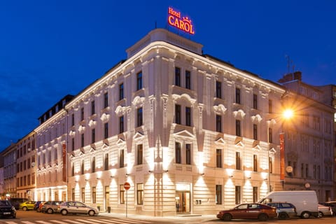 Front of property - evening/night
