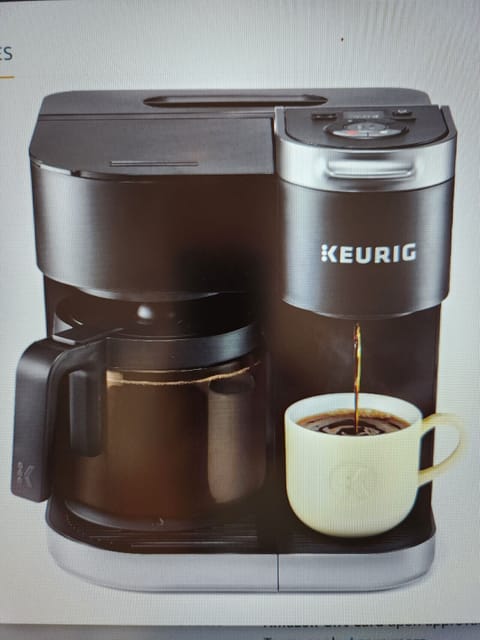 Keurig K-Duo Single Serve K-Cup Pod & Carafe Coffee Maker