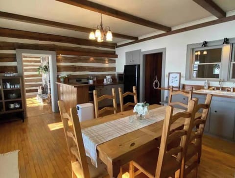 An extra table and foldable chairs are available for your group, if needed.