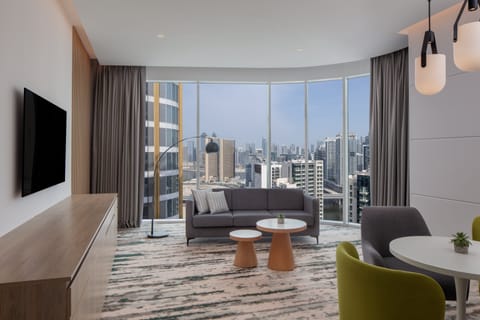 Minibar, in-room safe, desk, blackout drapes