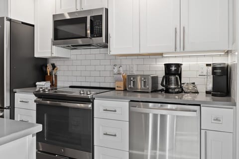 In the kitchen you will find all the basic cookware and appliances needed to prepare a delicious meal during your stay.