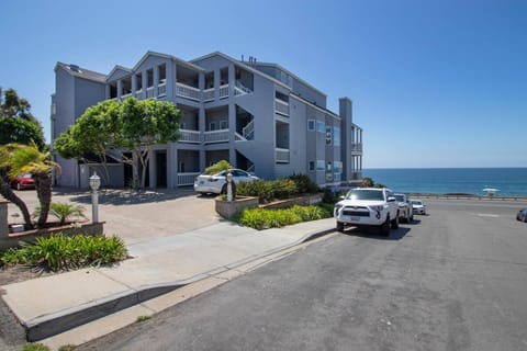Beachfront property with secure garage parking and elevator for accessibility