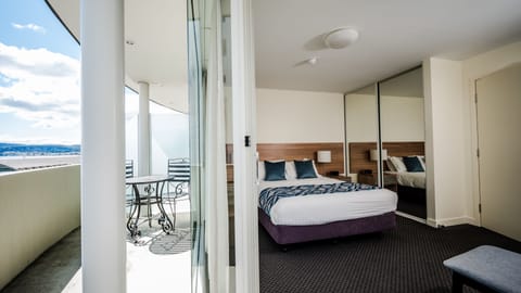 One Bedroom Penthouse | Desk, iron/ironing board, free WiFi, bed sheets