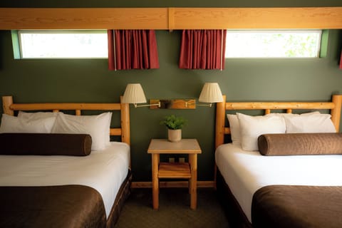 Standard Room, 2 Queen Beds | Desk, laptop workspace, blackout drapes, free WiFi