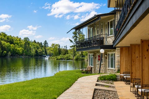 Deluxe Double Room, 2 Double Beds, Lake View, Lakeside | Terrace/patio