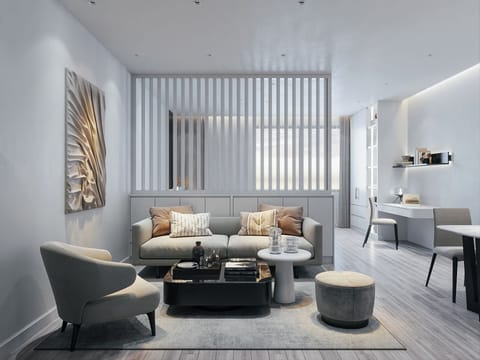 Modern / Classical Premium Apartment (1pax) | Minibar, in-room safe, desk, laptop workspace