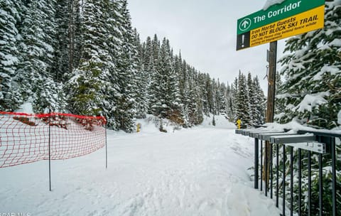 Ski Trail out of Level 5 of the building 