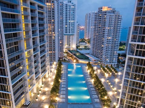 Rooftop pool