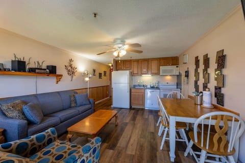 A cozy two bedroom condo