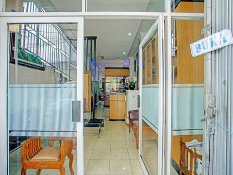 Interior entrance