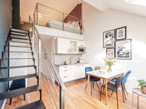 Two level apartment which can accommodate up to 6 guests