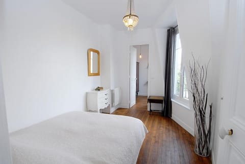 1 bedroom, desk, blackout drapes, iron/ironing board