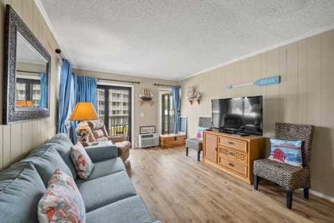 Perfect room for friends and family to gather around for movie night.