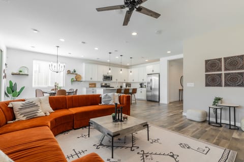 Beautiful interiors reflect the desert colors and themes.