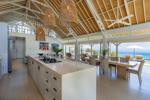 3BR Luxury Villa | Ocean View, Concierge, Chef on Request | Private kitchen | Fridge, microwave, stovetop, coffee/tea maker