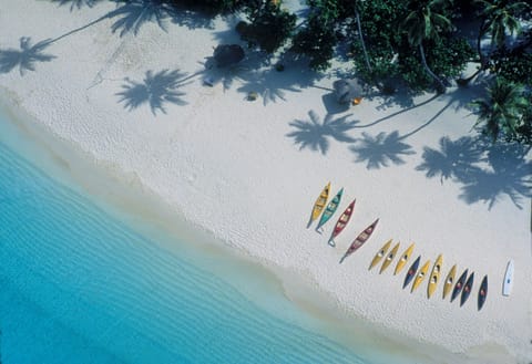 Beach nearby, white sand
