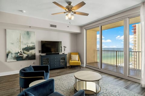 Living room photos with view