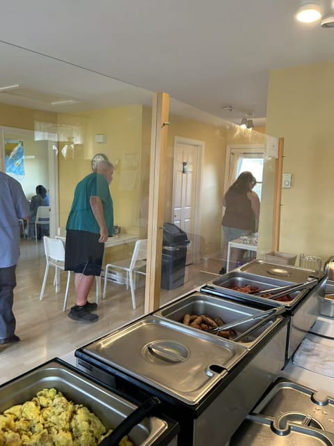 Free daily full breakfast