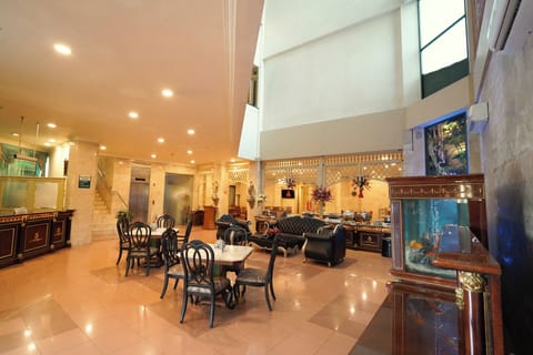 Lobby sitting area