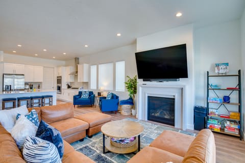 Heber City Vacation Rental | 4BR | 2.5BA | 2,100 Sq Ft | Stairs Required